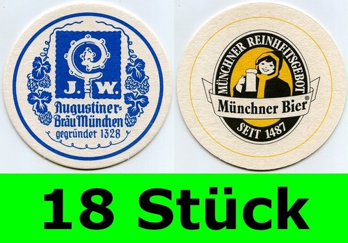 Stück bierdeckel - 18,