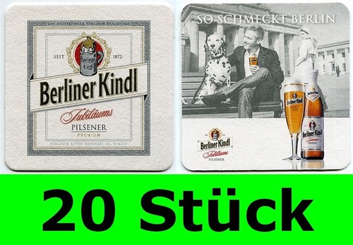 Stück bierdeckel berliner - stück,