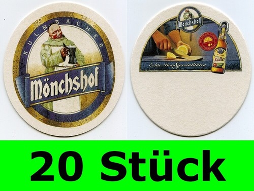 Stück bierdeckel - 20,