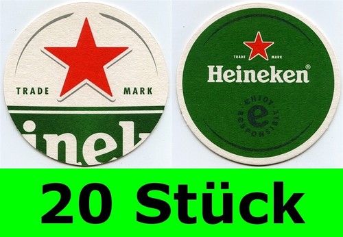 Stück bierdeckel heineken - stück,