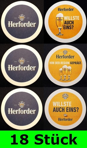 Stück bierdeckel 6x3er - stück,