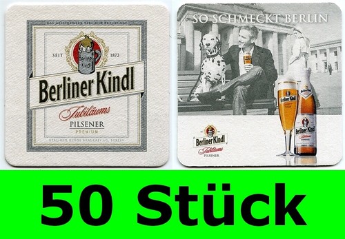 Stück bierdeckel berliner - 50,