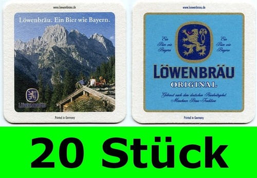 Stück bierdeckel - 20,