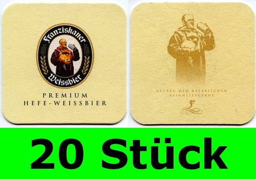 Stück bierdeckel - 20,