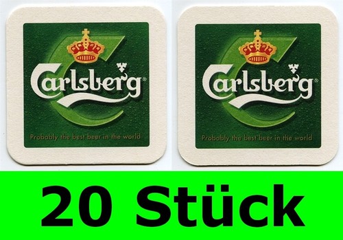 Stück bierdeckel carlsberg - stück,