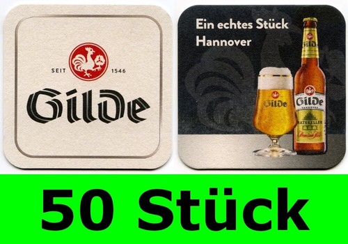 Stück bierdeckel gilde - 50,