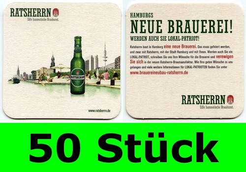 Stück bierdeckel ratsherrn - stück,