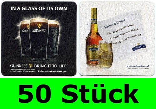 Stück bierdeckel guinness - 50,