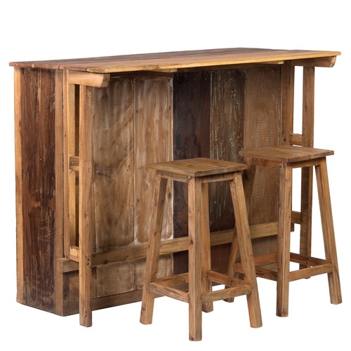 Holz bartheke aruba - holz,
