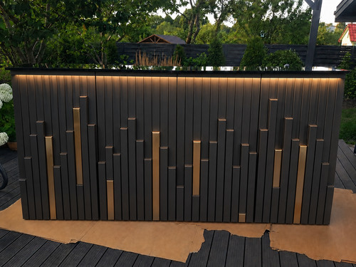 Design bartheke 240 - cm, led