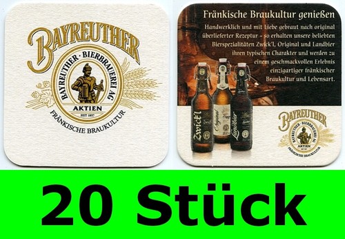 Stück bierdeckel - 20,